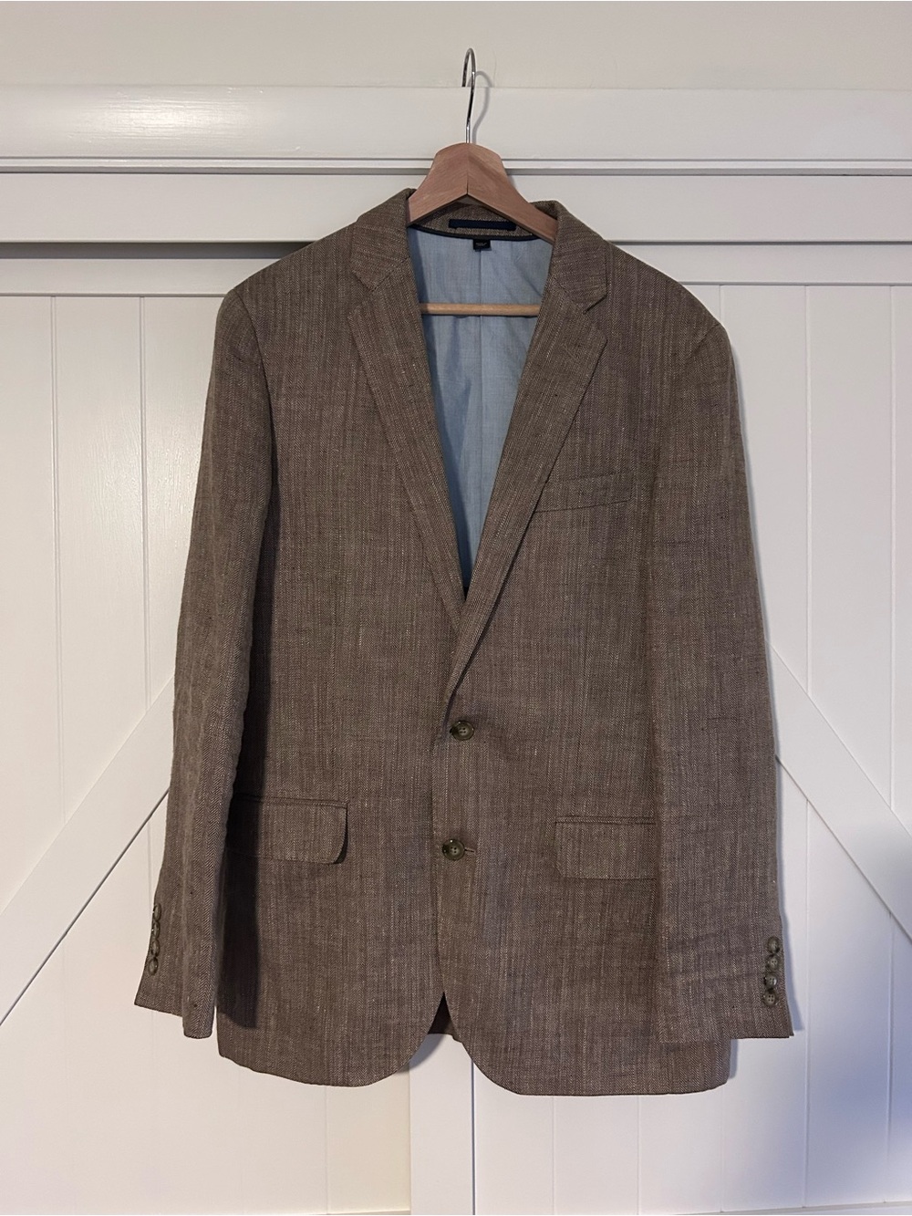 J. Crew Men's Brown Textured Sport Coat